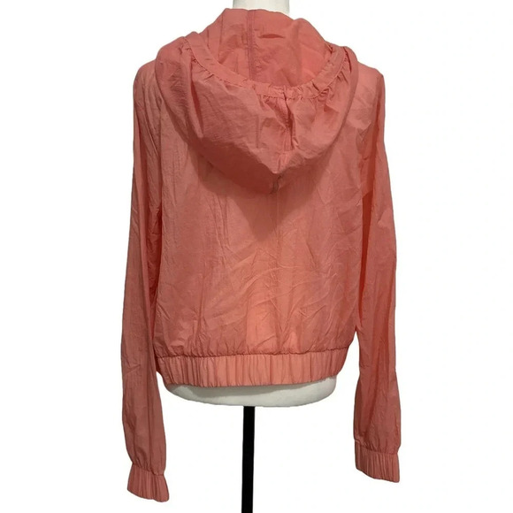 NWOT Fabletics Donovan Windbreaker in Blossom. Lightweight.Large. - Picture 5 of 8